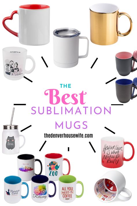 Sublimated Mugs Ideas, Sublimation On Glass Mugs, Sublimation Mugs Template, Sublimation Mug Designs, Mug Templates For Sublimation, Sublimation Mugs Ideas, Cricut Mug Press Ideas, Mug Press Designs, Sublimated Mugs