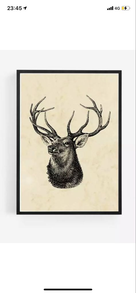 Light Marble, Christmas Tree Drawing, Picture Wall Art, Stag Deer, Deer Print, Marble Effect, Print Pictures, Picture Wall, Moose Art