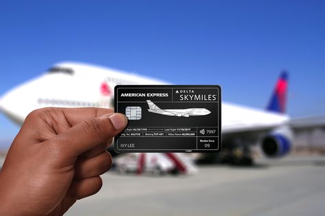 Delta SkyMiles Reserve and Reserve Business American Express Card members can get the limited-edition card design from June 16 to August 3. 747 Plane, American Express Centurion, Metal Credit Card, 747 Airplane, Travel Rewards Credit Cards, Amex Card, Delta Flight, Credit Card Design, First Plane