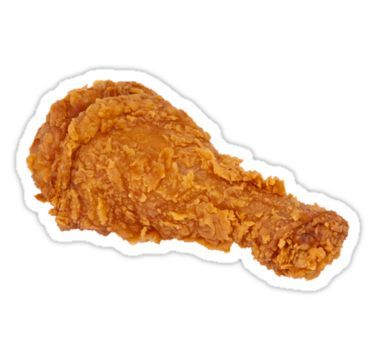 Fried Chicken Sticker, Fried Chicken Wing, Baking Wallpaper, Wing Sticker, Chicken Sticker, Drink Stickers, Fried Chicken Wings, Chicken Wing, Food Stickers