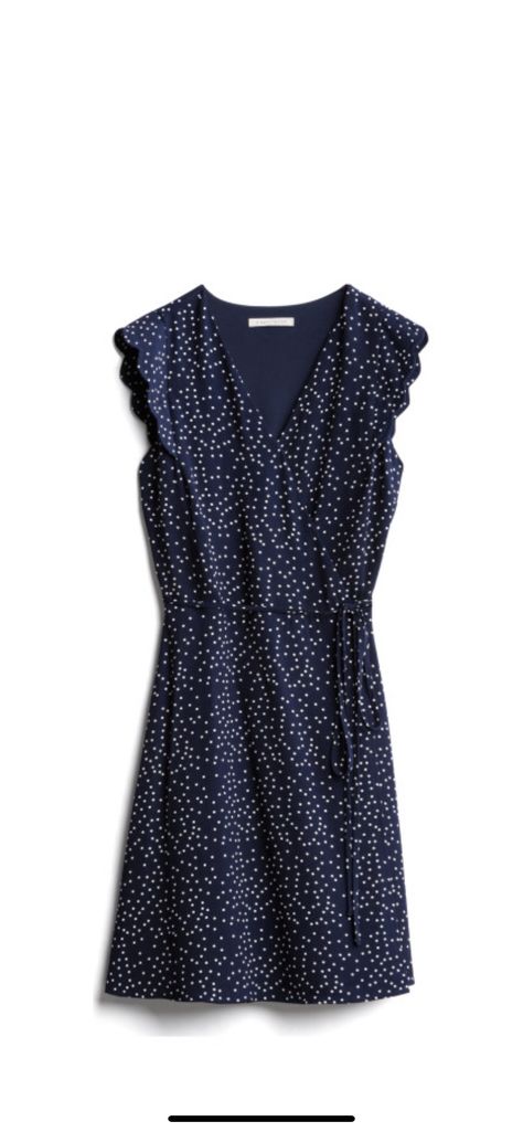 This dress is really simple and looks very eat to wear and flattering. I can't tell if it's Navy or black but either way a great dress. Also not sure if those are polka dots as I love those! Navy Casual Floral Print Dress, Casual Ruffled V-neck Wrap Dress, Casual Navy Button-up Dress, Stitch Fix Outfits, Stitch Fix Stylist, Get Dressed, Look Fashion, Cute Dresses, Spring Summer Fashion