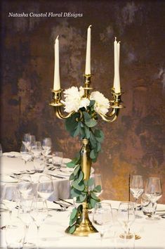 100 Emerald & ivory Wedding💍👑 ideas in 2022 | wedding, wedding decorations, wedding centerpieces Pedestal Candle Centerpieces Wedding, Candle Abras Centerpieces, Candle Arrangements Wedding, Ivory Wedding Ideas, Candelabra Flowers, Wedding Staircase, Candelabra Wedding Centerpieces, Candelabra Wedding, Royal Decorations