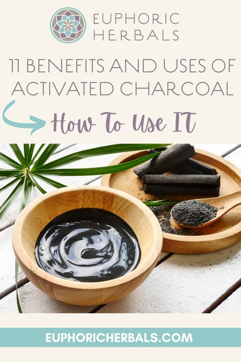 Activated charcoal is a black odorless powder that has multiple uses for your body and skin. It really shines as a powerful detoxifier and can also help with common digestive complaints. Though it may not sound healthy to be ingesting charcoal, the activated kind is much different than what you would put in a charcoal grill. It's completely safe for internal use and is even used in hospitals and emergency rooms. Here's more about what activated charcoal is, plus its top benefits and uses. Activated Charcoal Recipes, Charcoal For Skin, What Is Activated Charcoal, Activated Charcoal Uses, Charcoal Benefits, Bug Bites Remedies, Activated Charcoal Benefits, Charcoal Uses, Black Food Coloring