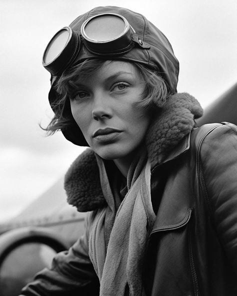 Female Pilot, Face Drawing Reference, Julius Caesar, Human Poses Reference, Face Photography, Photos Vintage, Human Poses, Face Expressions, Body Poses