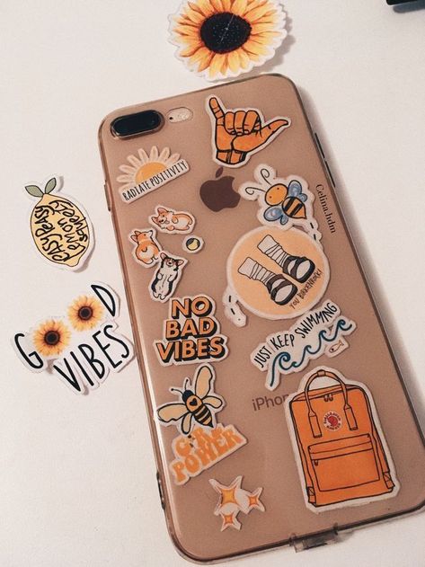 @bhavyaanoop - phone case #stickers #happy #retro #trendy #phonecase #clearcase #clear #yellow #birkenstock #kanken Carcase Iphone, Tumblr Phone Case, Diy Iphone Case, Dog Fashion, Mac Book, Macbook Skin, Pop Socket, Cases Diy, Phone Stickers