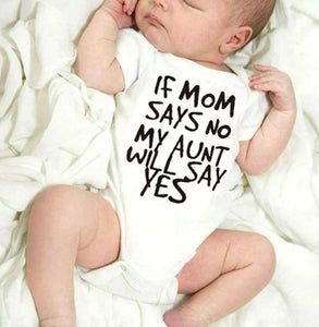 #summerromper #romper #romperset #infactromper #romperset #infactdress #infactoutfit #dress #outfit New Born Clothes, Yes Funny, Aunt Baby, Funny Onesies, Baby Girl Boy, Short Sleeve Bodysuit, Say Yes, Printed Rompers