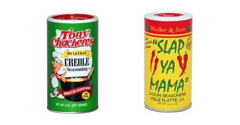 tony chachere vs slap ya mama via @missvickiecom Slap Ya Momma Seasoning Recipe, Recipes Using Slap Ya Mama Seasoning, Slap Your Mama Seasoning Recipe, Slap Ya Mama Seasoning Recipe, Slap Ya Mama Seasoning, Slap Ya Mama, Cajun Spice, Homemade Mixes, Marinate Meat