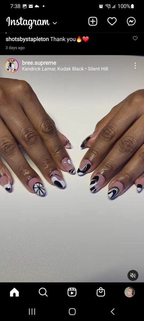 Kendrick Lamar Nails, Nice Nails, Kodak Black, Nail Tattoo, Kendrick Lamar, Tattoo Inspo, Fun Nails, Tattoos, Nails