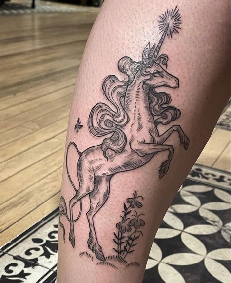 Unicorn Tattoo Designs, Michigan Tattoos, Unicorn Tattoo, Whale Tattoo, Filigree Tattoo, Unicorn Tattoos, Tattoo Trend, Sick Tattoo, 4 Tattoo