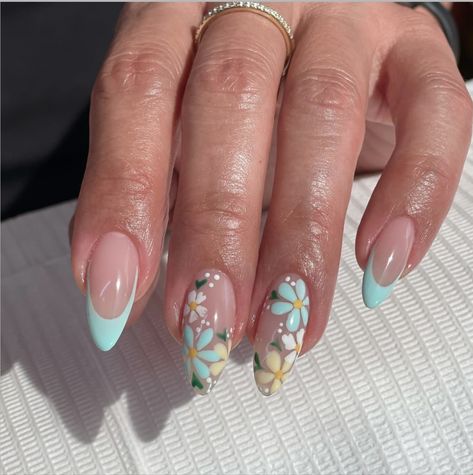 Fresh Nail Designs, Spring Nails Gel, Nails Biab, Nails Images, Nails Easter, Nails Classy, Summery Nails, Nails For Kids, Flower Nail