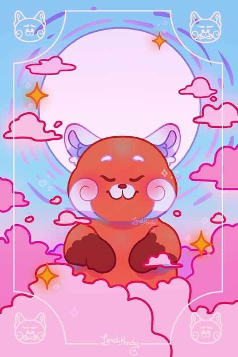 Turning red fanart/wallpaper by lordkndy, aesthetic, pink and red panda Turning Red Pixar, Pixar Fanart, Aesthetic China, Red Pixar, Art Wallpaper Aesthetic, Adventure Time Princesses, Dark Kawaii, Home Nail Salon, Mei Mei