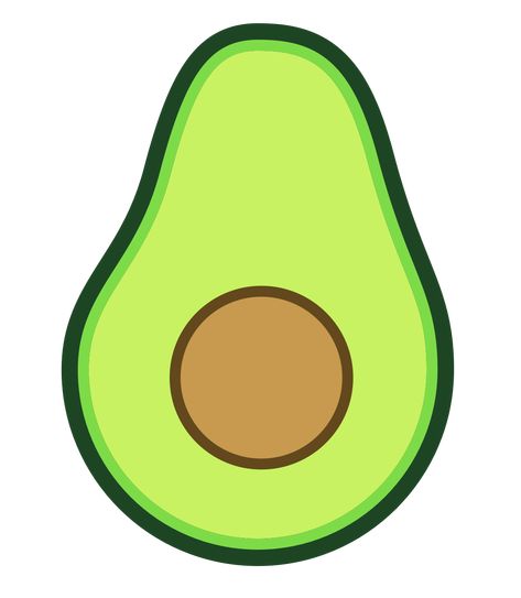 AVACADO sticker Avocado Template, Avocado Tattoo, Avocado Painting, Avocado Cartoon, Avocado Art, Christmas Tree Coloring Page, Phone Template, Avocado Fruit, Tree Coloring Page