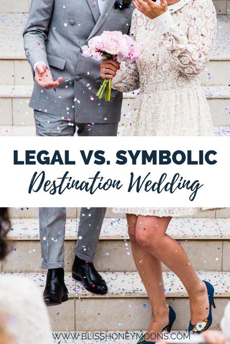 Legal vs. Symbolic Destination Wedding Ceremony- Which one makes the most sense? When planning your destination wedding, one of the decisions you’ll have to make is whether or not to get legally married here at home before heading to your destination for your ceremony. Venue Checklist, Legal Wedding, Wedding Photography List, Wedding Planner App, Honeymoon Planning, Romantic Honeymoon, Tailor Shop, Ceremony Venue, Travel Wedding