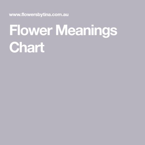 Flower Meanings Chart Flower Meanings Chart, Receiving Flowers, Hopeless Love, Dianthus Barbatus, Rings With Meaning, Sending Flowers, Flower Meanings, Deep Meaning, Secret Love