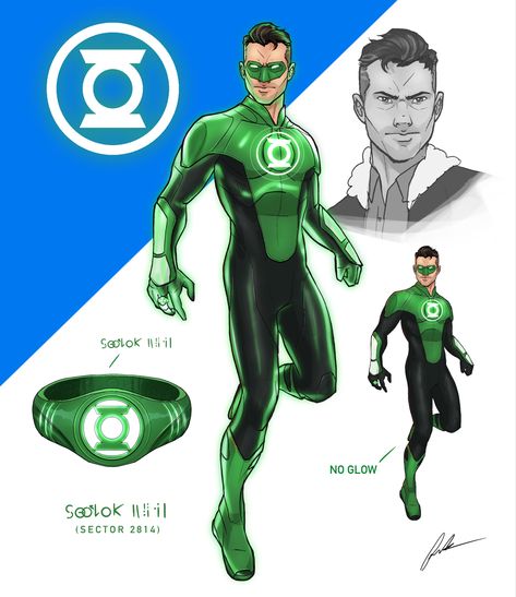 Green Lantern Suit Concept, Green Lantern Suit Design, Green Lantern Design, Green Lantern Oc, Hal Barry, Green Lantern Concept Art, Green Lantern Redesign, Green Lantern Suit, Green Lantern Art