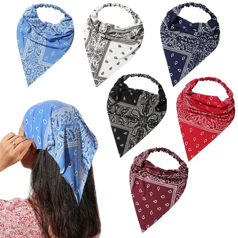 Faster shipping. Better service Kerchief Hair, Turban Style, Bandana Hairstyles, Boho Accessories, Scarf Headband, Styl Boho, Headband Styles, Boho Hairstyles, Fashion Hair Accessories