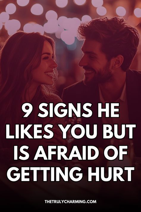 Think he’s into you but holding back? Here are 9 clear signs that show he likes you but is afraid of getting hurt, from nervous behavior to mixed signals. Learn how to spot the subtle clues and understand what’s keeping him from fully opening up. #CrushClues #RelationshipAdvice #FearOfLove #DatingTips

9 Signs He Likes You But Is Afraid of Getting Hurt Signs He’s In Love With You, Signs He Loves You, Single Status, Relationship Boundaries, Fear Of Love, A Guy Like You, Mixed Signals, Context Clues, Trust Issues