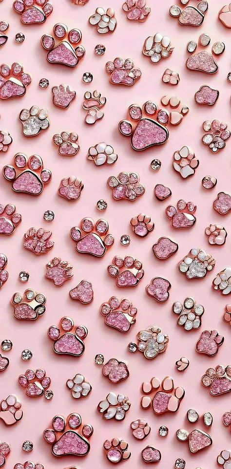 Paw Print Background, Dog Wallpaper Iphone, Paw Wallpaper, Cute Food Wallpaper, Henna Art Designs, Princess Wallpaper, Cat Paw Print, Phone Screen Wallpaper, Dog Wallpaper