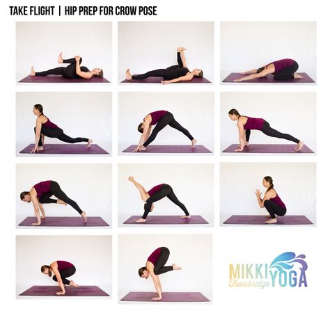 Hip Prep for Crow Pose | MIKKI TROWBRIDGE YOGA Yoga Core, Cow Pose, Crow Pose, Baby Legs, Cat Pose, Core Strength, Happy Baby, Moving Forward, Are You Happy