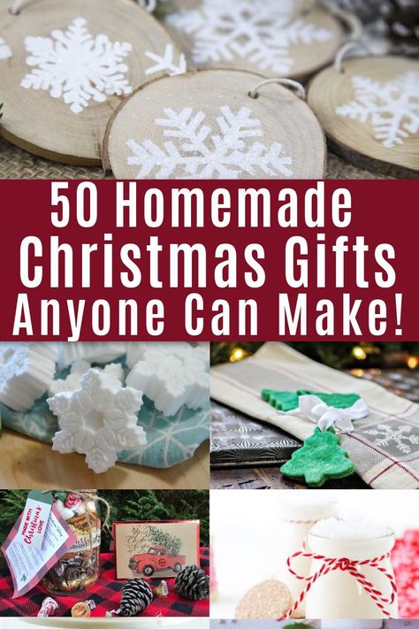 Don't feel very crafty? Don't worry, anyone can make these homemade Christmas gifts. They are easy and fun to make. You'll find something for everyone on your Christmas list. Handmade Christmas Gifts Diy, Homemade Christmas Gift Ideas, Homemade Christmas Gift, Easy Diy Christmas Gifts, Christmas Gifts To Make, Easy Christmas Gifts, Nails Christmas, Easy Christmas Diy, Family Christmas Gifts