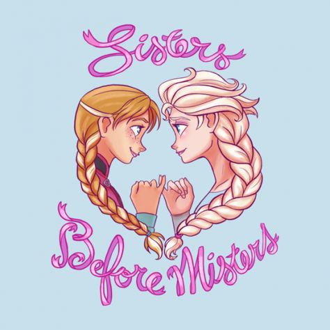 frozen Frozen Tattoo Ideas, Tattoo Ideas Sisters, Sisters Before Misters, Frozen Tattoo, Princesas Disney Anime, Disney T Shirts, Frozen Sisters, Frozen Characters, Geek Shirts