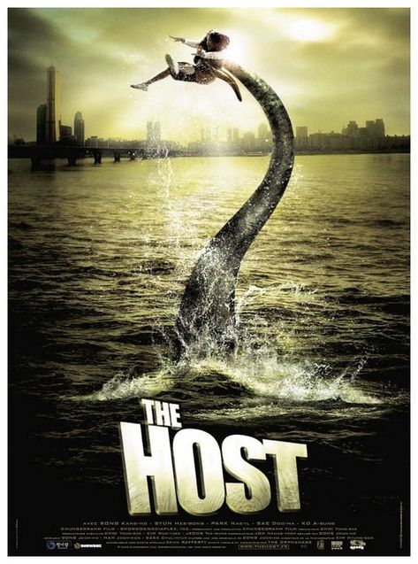 The Host (2006) Asian Horror Movies, Host Movie, Asian Horror, Horror Movies On Netflix, Kang Ho Song, Song Kang Ho, Monster Movies, Shaun The Sheep, Korean Movies