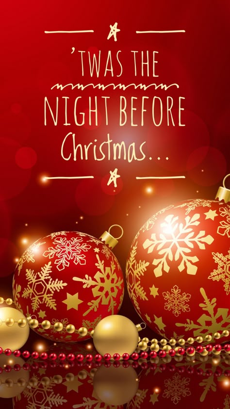 3 More Sleeps Till Christmas, Good Night Christmas Eve, Night Before Christmas Wallpaper, Boxing Day Greetings, Christmas Eve Greetings, Ornament Hot Chocolate, Friday Before Christmas, Hello December Images, December Wishes