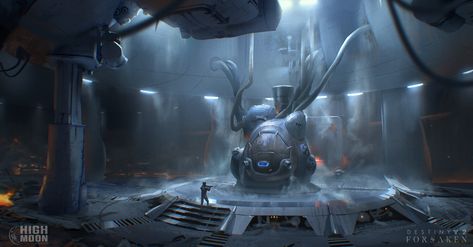 ArtStation - Destiny 2 Prison of Elders, Jeremy Fenske Jeremy Fenske, Interior Concept Art, Game Level Design, Relic Hunter, Super Earth, Villain Character, Prison Cell, Environment Art, Short Movies