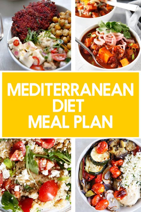 Lexi's Clean Kitchen | Mediterranean Diet Meal Plan Meditterean Diet Meal Plan, Mayo Clinic Diet Plan, Kitchen Mediterranean, Mediterranean Diet Food List, Mediterranean Meals, Mediterranean Diet Meal Plan, Easy Mediterranean Diet Recipes, Dinner Meal Prep, Meatless Dinner