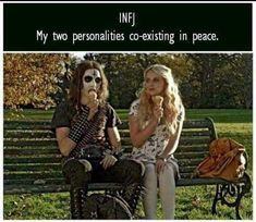 INFJ My two personalities coexisting in peace. Metal Meme, Moral Panic, Groove Metal, Zakk Wylde, Worst Movies, Southern Rock, Band Memes, Thrash Metal, Music Memes