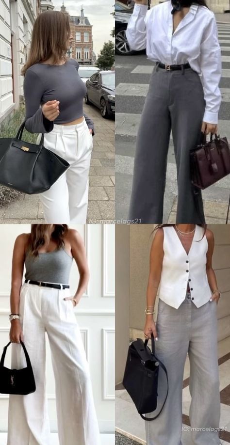 Strong Women Outfits, Contrast Outfit, Creating Outfits, Smart Casual Women Outfits, Outfits Gorditas, Elegance Dress, Job Clothes, Smart Casual Women, New Look Fashion