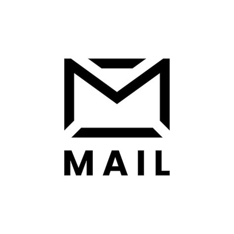 Square rounded line letter m mail logo. ... | Premium Vector #Freepik #vector #email-background #send-mail #email #correspondence Email Background, Mail Logo, Car Logo Design, Jewelry Logo Design, Kitchen Logo, Sun Logo, Jewelry Logo, Restaurant Logo Design, Vector Logo Design