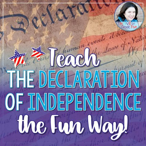 Cloze Passages, 8th Grade History, 5th Grade Writing, 4th Grade Social Studies, World History Lessons, Teaching 5th Grade, 5th Grade Social Studies, The Declaration Of Independence, Paragraph Essay