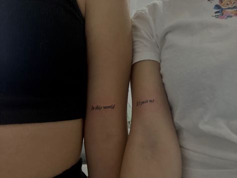 #tattoo #asitwas #harrystyles #linetattoo #sisters #sistertattoo Fineline Sister Tattoo, As It Was Tattoo, Harry Styles Sister, Harry Styles Quotes, Style Lyrics, Harry Styles Tattoos, Sister Tattoo, Sister Quotes, Sister Tattoos