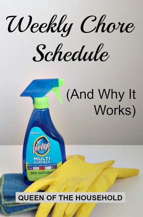 Housekeeping Schedule and Weekly Cleaning Routine Weekly Chore Schedule, Peachy Clean, Chore Schedule, Housekeeping Schedule, Monthly Cleaning Schedule, Fly Lady, Cleaning Checklist Printable, Cleaning Crew, Mom Body