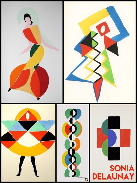 Sonia Delaunay Sonia Delaunay Textile, Sonia Delaunay Fashion, Sonia Delaunay Art, Delaunay Art, Robert Delaunay, Sonia Delaunay, 일본 패션, Geometric Design Art, Bauhaus Art