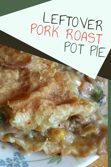 I love to make a big pork roast because I can use it leftover in a bunch of ways. One of my favorites is this leftover pork roast pot pie. This easy pulled pork recipe with pie crust with leftover pork roast is a crowd pleaser for sure. Even Nancy Fuller will like these farmhouse rules for homemade food. #pork #leftovers #easydinnerideas Roast Pot Pie, Pork Pot Pie Recipe, Pork Mac And Cheese Recipe, Leftover Pork Roast Recipes, Leftover Pork Loin Recipes, Pulled Pork Mac And Cheese, Leftover Pork Recipes, Pork Pie Recipe, Leftover Pork Roast