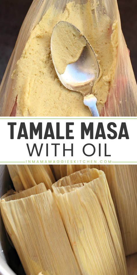 Try this Tamale Masa Recipe with Oil for a delicious twist on Mexican tamales! Made with masa harina and wrapped in corn husks, it’s a vegan delight that fits into your easy Thanksgiving recipe lineup. Get ready to impress your guests with this Mexican food recipe and enjoy the flavor! Vegan Masa For Tamales, Veggie Tamales Recipe, Tamale Masa Recipe With Lard, How To Make Masa For Tamales, Masa Harina Recipes, Tamales Authentic Mexican, Tamale Masa Recipe, Big Family Dinner Ideas, Tamale Masa