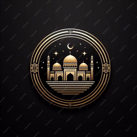 Islamic mosque logo in decorative frame | Premium AI-generated image Islamic Logo Png, Islam Logo, Mosque Logo, Islamic Logo, Islamic Mosque, Logo Psd, Decorative Frame, Free Business Card Mockup, Business Card Maker