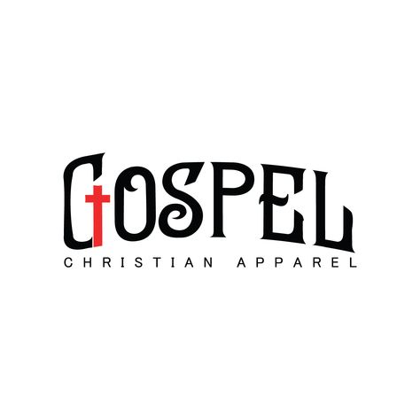 Apparel Logo, Christian Apparel, Clothing Logo, Christian Clothing, Clothing Company, The North Face Logo, Retail Logos, Design Elements, Company Logo