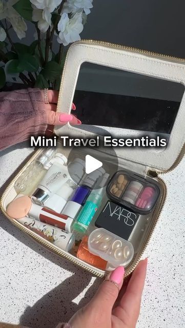 Anita Jane on Instagram: "Pack with me✨ mini travel essentials 🤍 LINK in my bio❤️🫶

For those that comment “travel” CHECK YOUR DM requests as you will automatically get links sent to you! If for some reason they don’t send (IG may have a lot of glitches🥺) you can tap the link in my bio shop❤️😍!

#travelessentials #amazonmusthaves #amazontravel #travelgadgets #packwithme #asmrpackaging #cosmeticbag #travelling #travelmusthave #whatsinmybag #beautygadget" Mini Travel Essentials, Travel Must Haves For Women, Amazon Travel Essentials, Pack With Me, Amazon Travel, Travel Must Haves, Travel Gadgets, Beauty Gadgets, Amazon Finds