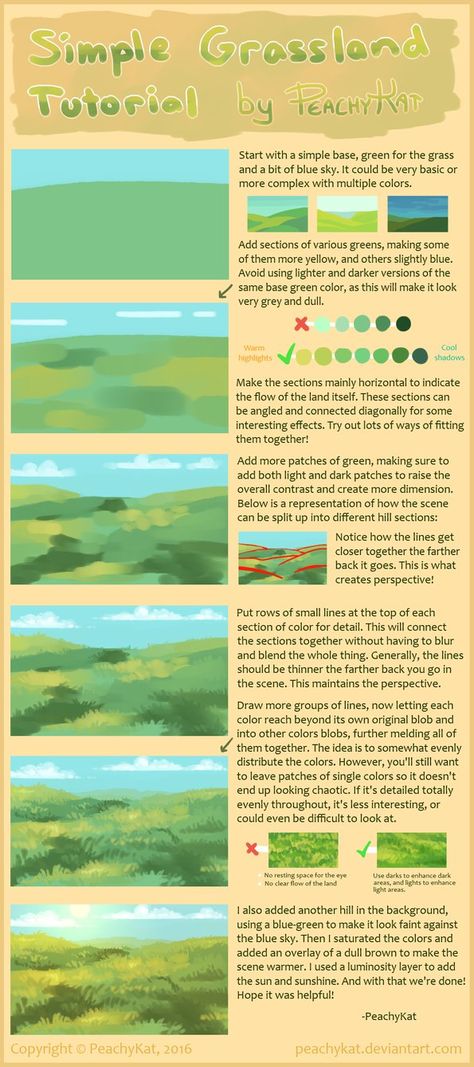 Landscape Drawing Tutorial, Drawing Scenery, 동화 삽화, Digital Painting Techniques, Concept Art Tutorial, Background Drawing, Seni Cat Air, Lukisan Cat Air, Digital Painting Tutorials