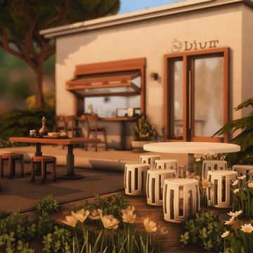 Sims 4 Outdoor Restaurant, Sims 4 Cute Restaurant, Sims 4 Lots Community Patreon, Sims 4 Lots Restaurant No Cc, Sims 4 Base Game Restaurant, Sims 4 Restaurant Mod, Ts4 Restaurant Build, Sims 4 Cc Restaurant Lot, Sims4 Cafe Cc