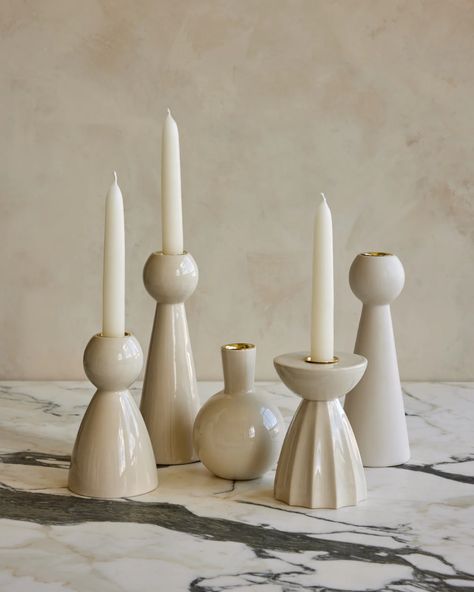 Ceramic candle holders ideas