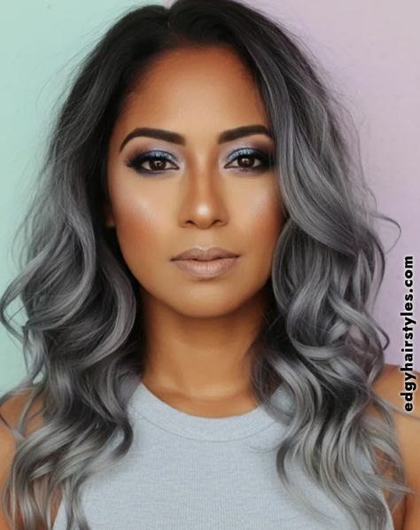 Grey Blending: A Chic And Ageless Way To Wear Your Hair #greyblending #grayblending #greybalayage #graybalayage #balayage #grayhair #greyhair #highlights #greyhighlights #hair #hairstyle #hairstyles #haircut #haircuts #haircutsforwomen #hairstylesforgirls #hairstyling #hairstylesforwomen #hairideas #hairstyleideas Ash Grey Hair, Grey Blending, Gray Balayage, Grey Highlights, Hair Color Balayage, Aging Gracefully, Grey Hair, Bye Bye, Balayage Hair