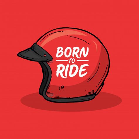 Discover thousands of Premium vectors available in AI and EPS formats Vintage Motorcycle Art, Hand Cartoon, Motorcycle Illustration, Vector Typography, Born To Ride, Design Jersey, Bike Poster, Biker Art, Shirt Design Inspiration