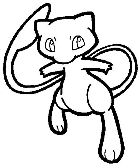 Coloring Pages Pokemon, Kaws Painting, Mew Pokemon, Pokemon Drawing, Pokemon Sketch, Mario Coloring Pages, Pokemon Birthday Party, Coloring Images, Pokemon Tattoo