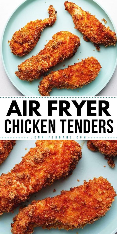 This easy keto chicken tender recipe is a perfect addition to your resume of weeknight dinner recipes! Who wouldn't love crispy air fryer chicken tenders? Plus, they're gluten-free and low-carb friendly! Try it! Keto Air Fryer Chicken Tenders, Keto Air Fryer Chicken, Air Fried Chicken Tenders, Keto Fried Chicken, Breaded Chicken Tenders, Pork Rind, Keto Air Fryer, Air Fryer Chicken Tenders, Fried Chicken Tenders