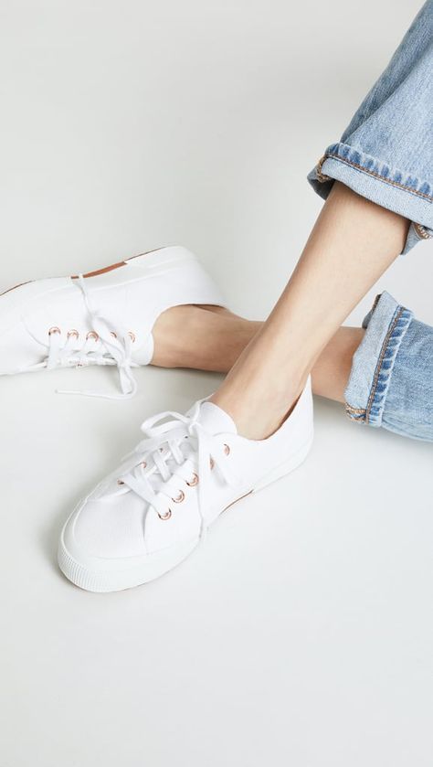 Superga Cotu, Elegant Sneakers, Superga 2750, Superga Shoes, White Leather Sneakers, Everyday Shoes, Sperry Sneaker, Trendy Sneakers, Sneakers Outfit