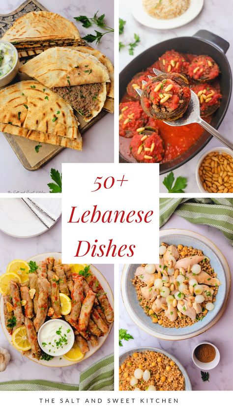 Authentic Arabic Recipes, Libanese Food Recipes, Best Lebanese Food, Lebanese Menu Ideas, Middle East Recipes Lebanon, Halal Dinner Ideas, Lebanese Main Dishes, Lebanonese Food, Armenian Vegetarian Recipes